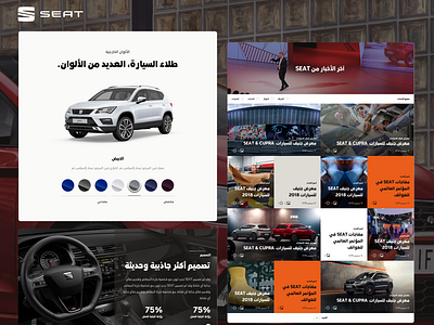 SEAT Website - RTL