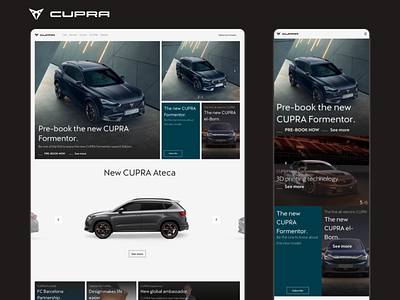 CUPRA Website