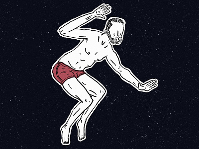 Me Floating In Space brush character illustration me photoshop space