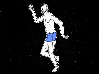 Me Floating In Space - Number Two brush character illustration me photoshop space