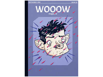 WOOOW Magazine - Issue 02 brush character design drawing face illustration magazine magazine ad nose photoshop strange wow