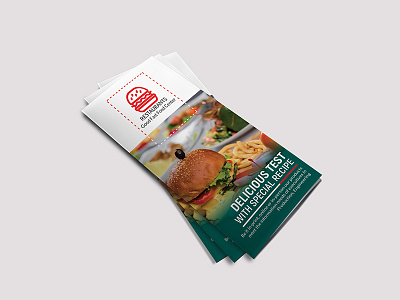 Trifold Brochure Restaurant Food Psd 3 fold a4 advertisement advertising agency brochure business clean company corporate design food marketing modern psd purpose stylish template typography vector