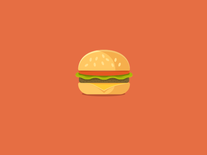 Burgers animation burger cheese food gif illustration