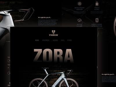 Zora Concept concept design trek ui ux website zora