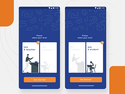 Select Level animation app design illustration ui ui ux uidesign