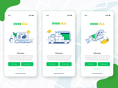 Delivery app intro animation app branding design illustration ui ui ux uidesign uiux ux