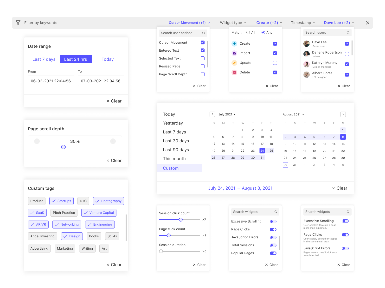 filter-ui-components-by-kishore-vidyasagar-on-dribbble