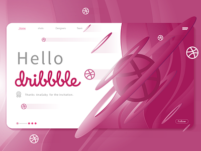 Hello Dribbble