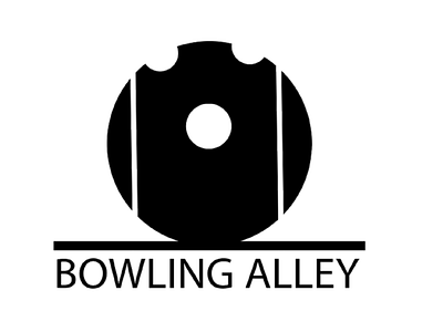 Bowling Alley 2dart branding concept design illustration logo logodesign typography ui vector