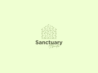 Sanctuary Abode Concept abode brand branding decoration design dnifernandez logo logodesign logos mark mediaholics sanctuary symbol vector venezuela