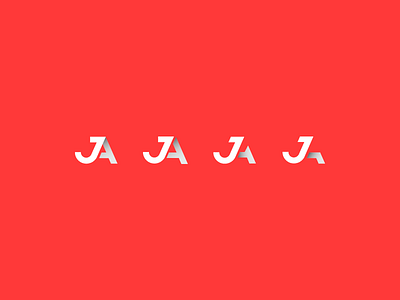 JA Monogram ja letter logo mark monogram symbol