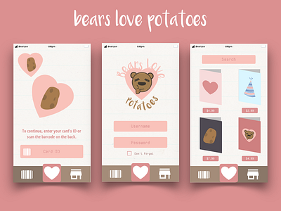 Bears Greeting Card App