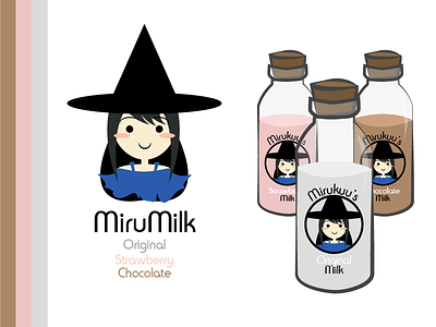 Milk illustration vector