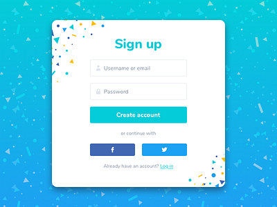 Daily UI - Sign Up