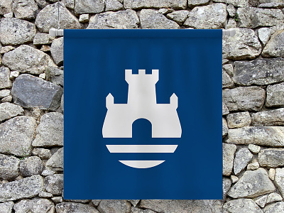 Visual identity for the city of Belgrade belgrade brand castle city coat of arms flag heraldry river serbia vexillology