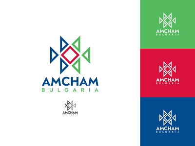 AmCham Logo Concept concept folklore folkloresymbol graphics design logo logo concept logo design logotype symbol