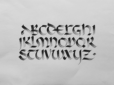 Brush Uncial