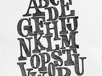 All over the place freelettering lettering letters typography weird