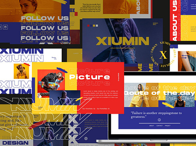 Xiumin Urban Keynote Template art business clean concept development keynote keynote design keynote presentation keynote template keynote templates modern presentation presentation design professional simple template web design web development website