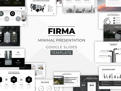 FIRMA Minimal GoogleSlides Template art business clean creative elegant google google slide template google slides minimal minimalism minimalist minimalistic modern presentation professional simple template templates web design website