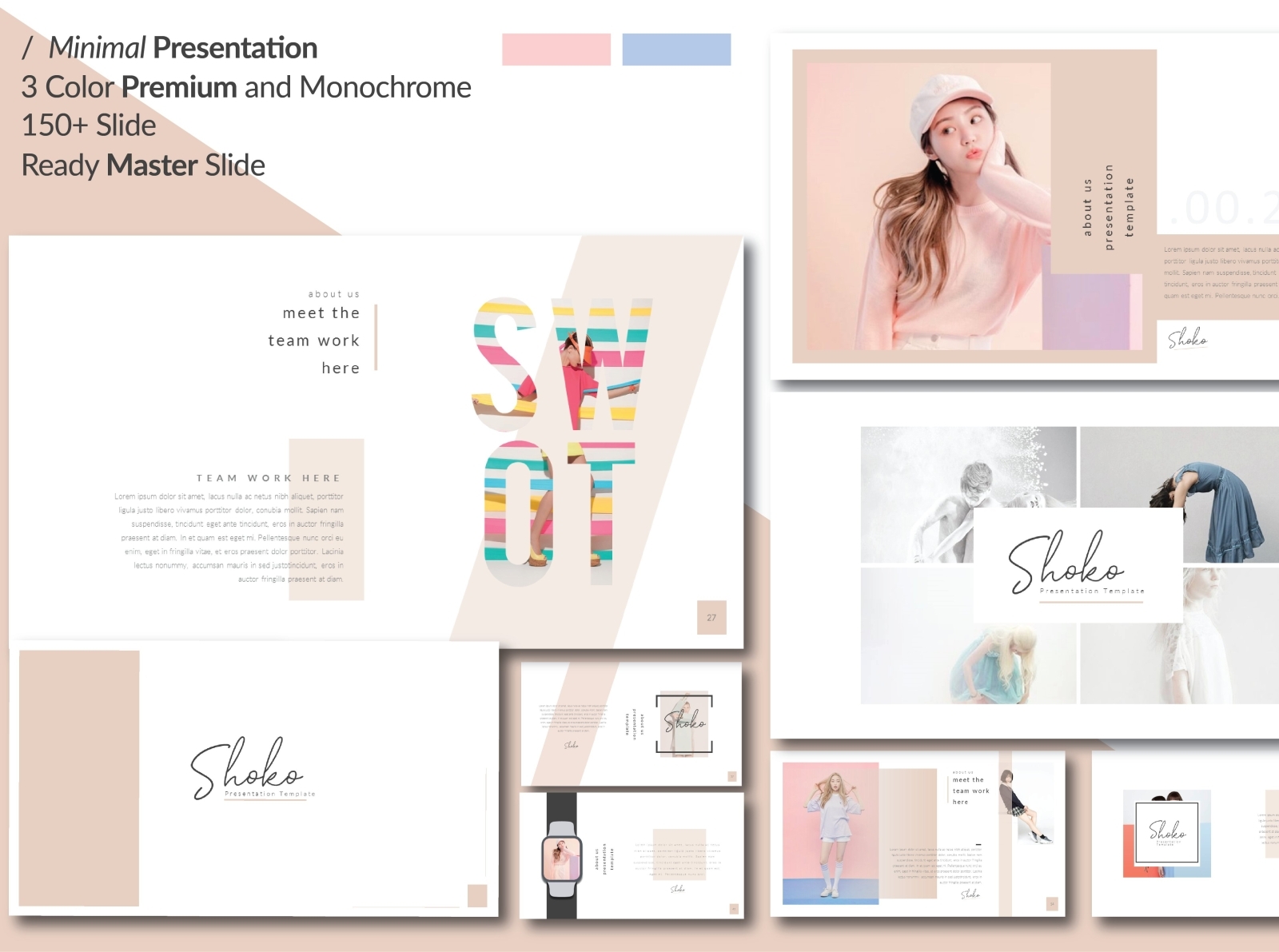 Shoko Minimal Presentation by Templates on Dribbble