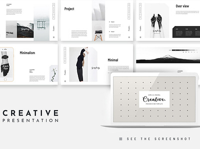 Creative Canva Minimal Keynote agency business canva clean creative keynote keynote design keynote presentation keynote template keynote templates minimal minimal template minimalist modern presentation presentations simple template web design website