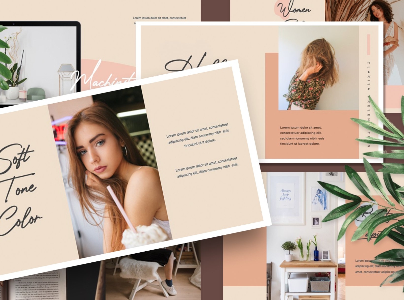Clarisa - PowerPoint Template by Templates on Dribbble