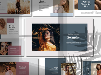 Swansky - Keynote Templete branding business clean corporate creative development elegant keynote minimal modern multipurpose presentation professional simple template template design templates unique web design website