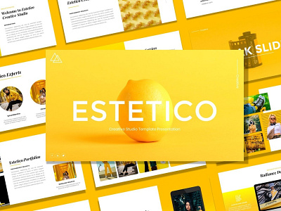 Presentation Templates - Estetico agency art clean corporate design minimal modern multipurpose presentation presentation design presentation template presentations responsive simple template template design templates web design web development website