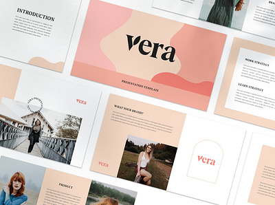 VERA - Google Slide Template agency clean design developement development google slide google slide template google slides google slides template minimal minimalist modern multipurpose presentation responsive template template design web design web development website