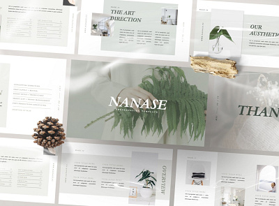 Nanase Creative Google Slide advertising agency branding business concept creative development google slide google slides multipurpose popular portfolio presentation simple trending ui web design website website concept website design