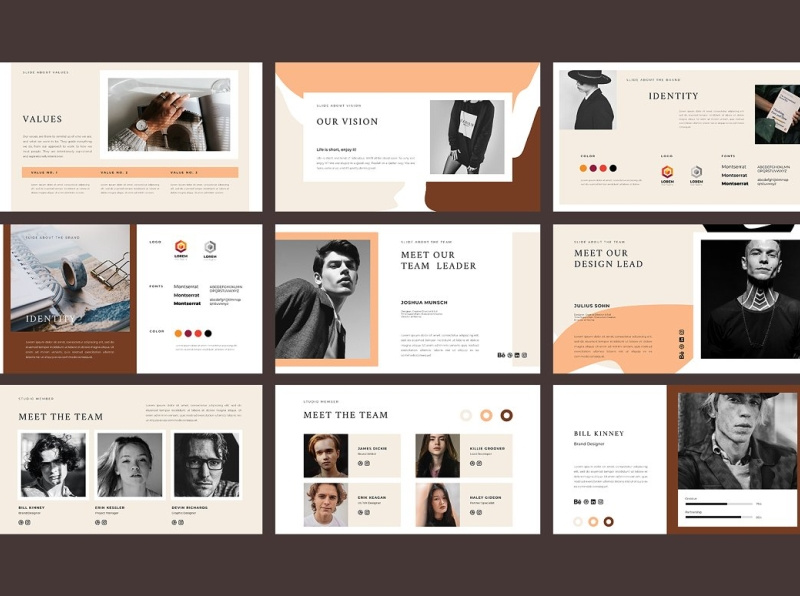 Noire - Google Slides Template by Templates on Dribbble