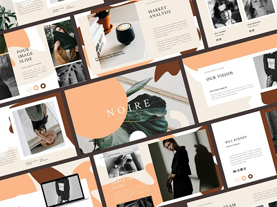 Noire - Google Slides Template advertising branding business clean corporate creative development google design google slide google slide template google slides google slides template minimal multipurpose presentation simple template web design web development website