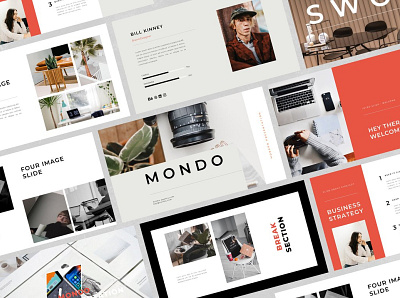 Mondo - PowerPoint Template business clean creative design designer minimal modern multipurpose powerpoint powerpoint design powerpoint presentation powerpoint template powerpoint templates presentation radioactive simple template template design templates top