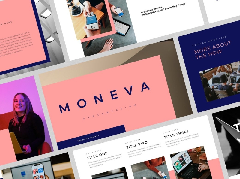Moneva - Keynote Template by Templates on Dribbble