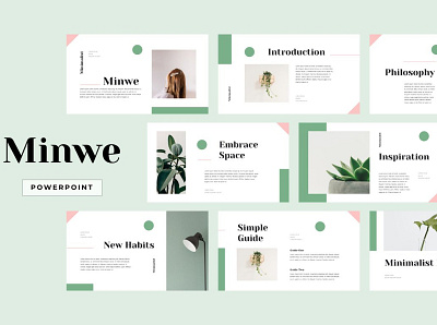 MINWE - Minimalist PowerPoint business clean corporate corporate identity creative elegant minimal minimalism minimalist modern powerpoint powerpoint design powerpoint presentation powerpoint template powerpoint templates presentation professional simple template templates