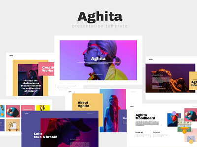 Aghita Powerpoint Template business clean corporate creative elegant minimal modern powerpoint powerpoint template presentation professional simple slide slides template templates unique web design web development website