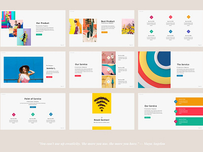 Picolor Creative Keynote by Templates on Dribbble