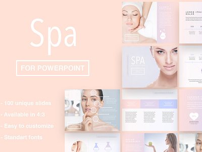 Spa Theme for PowerPoint agency corporate design master minimal modern powerpoint powerpoint design powerpoint presentation powerpoint template powerpoint templates presentation professional simple slide spa theme template template design unique website