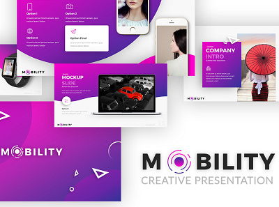 Mobility - Creative Presentation business clean corporate creative creative design elegant infographic minimal mobile mobility modern powerpoint presentation professional simple template templates web design web development website