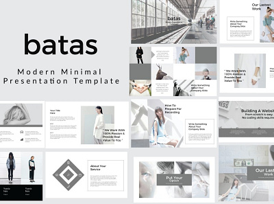 Batas Google Slide Template agency business clean concept corporate creative development google slide google slide template google slides google slides template minimal modern presentation professional simple template web design web development website