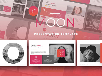 Moon Business Google Slide agency business business template concept development google slide google slide template google slides guideliness minimal modern moon presentation presentation design presentation template simple template web design web development website