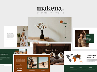 Makena - Powerpoint Template business clean creative elegant minimal modern powerpoint powerpoint design powerpoint presentation powerpoint template powerpoint templates presentation professional simple template template design templates web design web development website