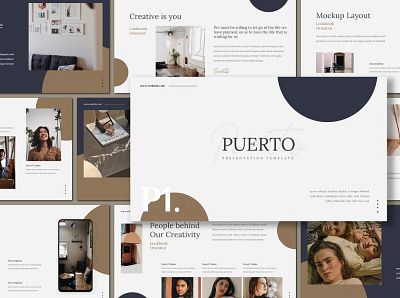 Puerto - Powerpoint Template branding business clean corporate creative elegant minimal modern powerpoint powerpoint design powerpoint presentation powerpoint template powerpoint templates presentation professional simple simple design template web design website