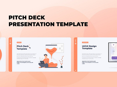 Pitch Deck - GoogleSlide agency banner banner design concept development google ad banner google design google slide google slide template google slides google slides template illustration modern process strategy template vector web design web development website