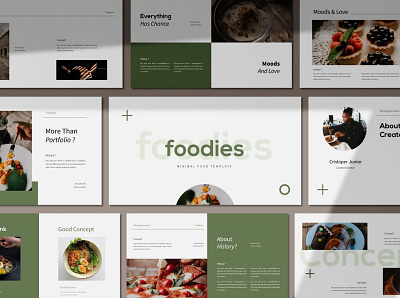 Foodies Powerpoint Template business clean concept creative development minimal modern powerpoint powerpoint design powerpoint presentation powerpoint template powerpoint templates presentation simple template template design templates web design web development website