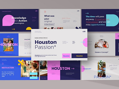 Houston Google Slides By Templates On Dribbble