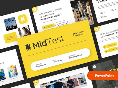 MidTest - Education Powerpoint business clean creative development education education app education website educational elegant minimal modern powerpoint powerpoint template presentation professional simple template web design web development website