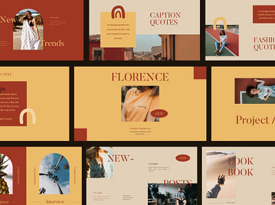 Florence Powerpoint Template agency branding business clean concept corporate creative development minimal modern powerpoint powerpoint template presentation professional simple template templates web design web development website