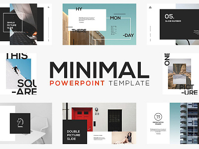 Minimal PowerPoint Template business clean creative minimal minimal powerpoint template minimalism modern powerpoint powerpoint template simple template templates